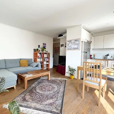 Appartement Vue Jardin Proche Canal Saint-martin Paris